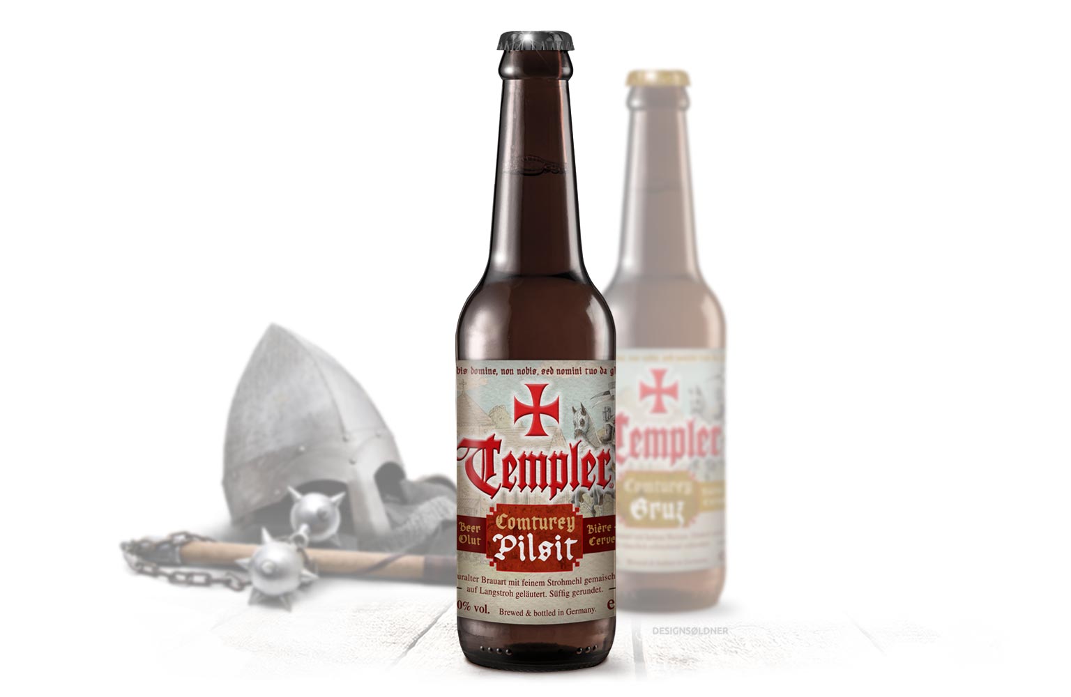 Templer Conturey Bier Pilsit und Gruz